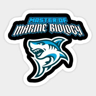 Master Of Marine Biology Sticker